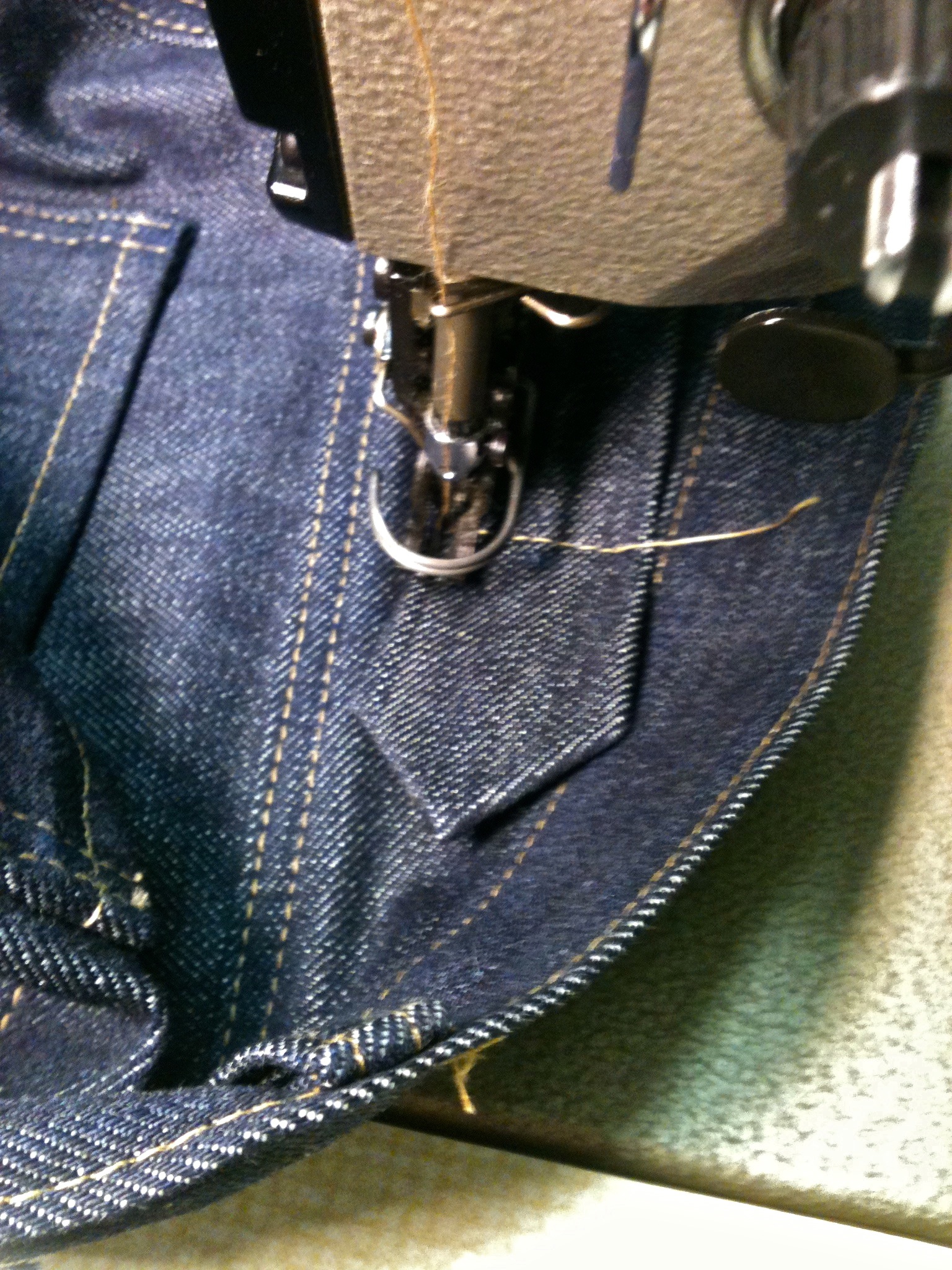 Making Your Own Jeans: The Sewing Part II