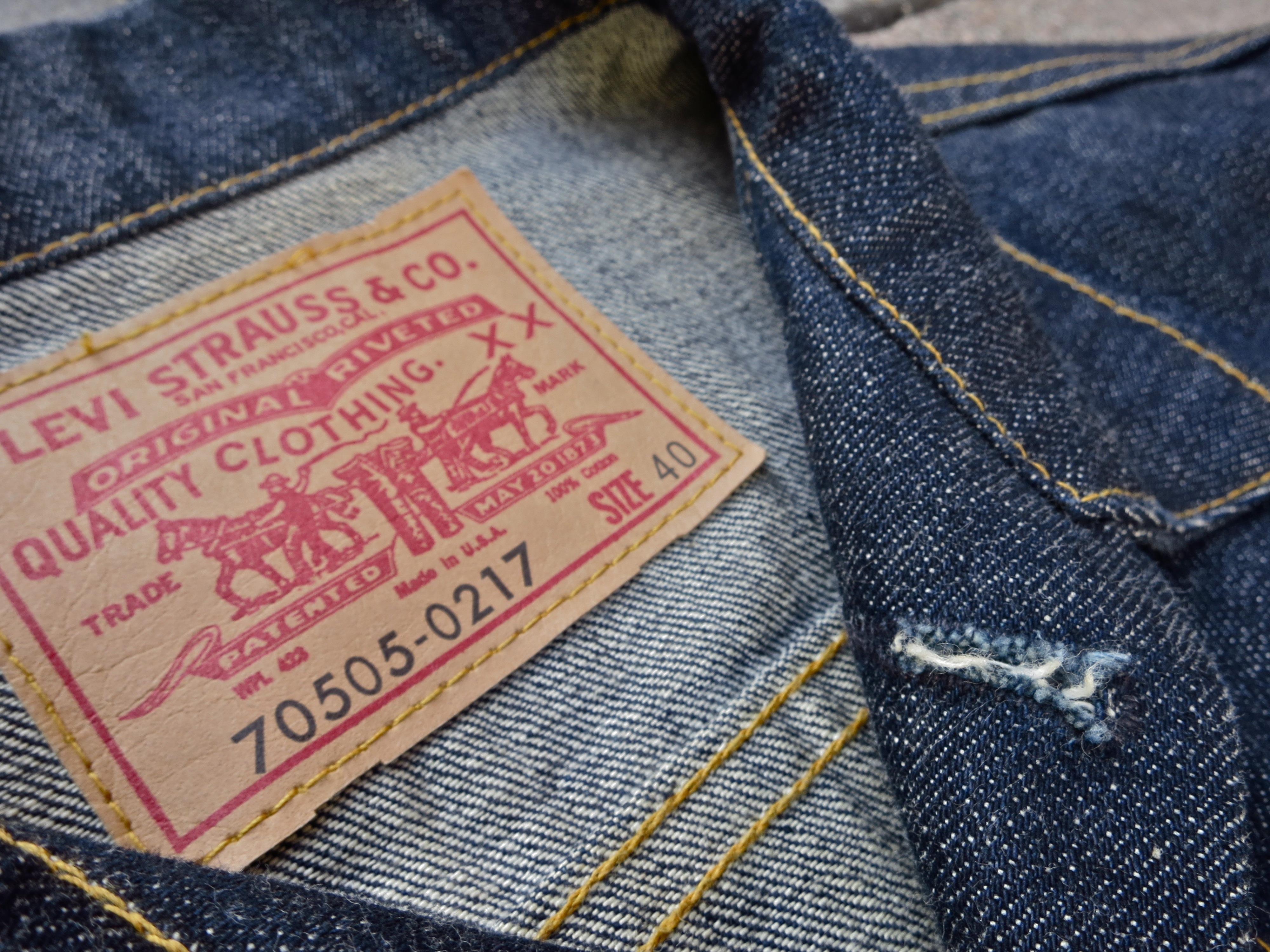 Levi's Vintage Clothing 1967 70505-0217 - Rope Dye Crafted Goods