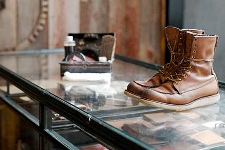 conditioning red wing boots