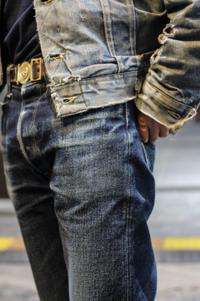Layers of Denim: Jeans as Underwear