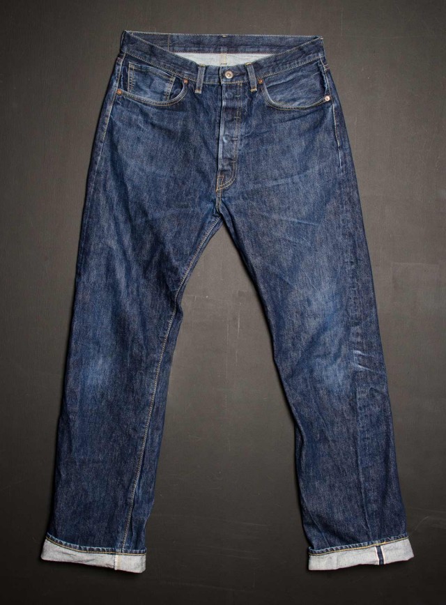 10-Month Update: Wear & Tear Project 1944 S501XX - Rope Dye Crafted Goods
