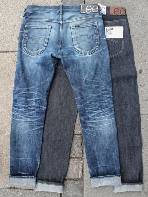 lee selvedge jeans