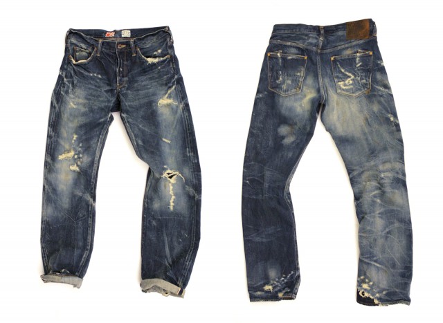 PRPS Men's Tinted Distressed Denim Jeans | Neiman Marcus
