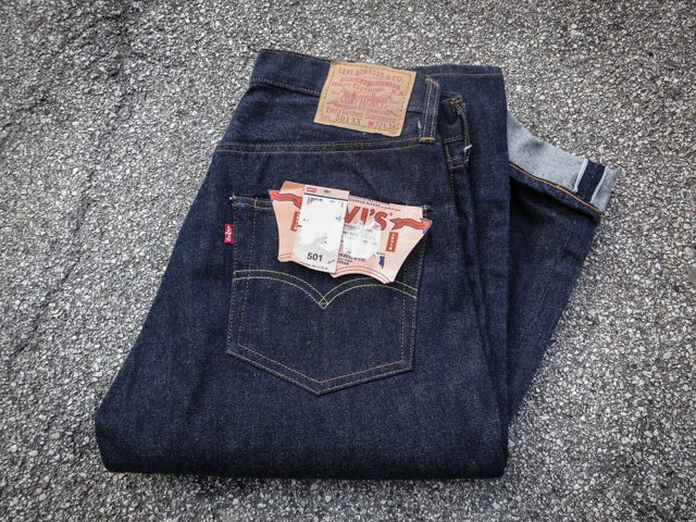 levis lvc 501xx selvedge denim jeans