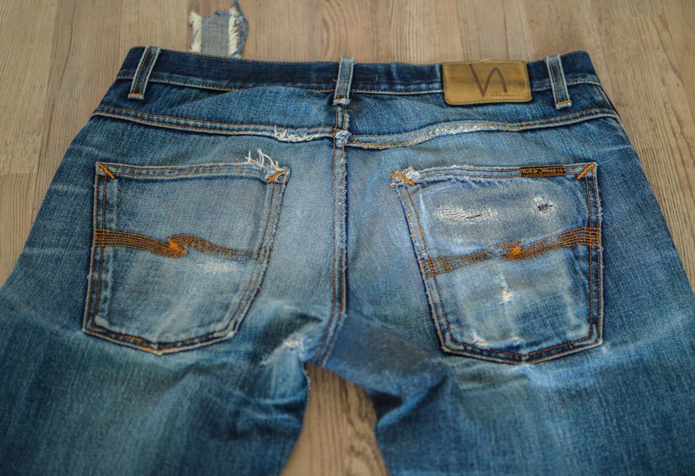 nudie raw selvedge jeans
