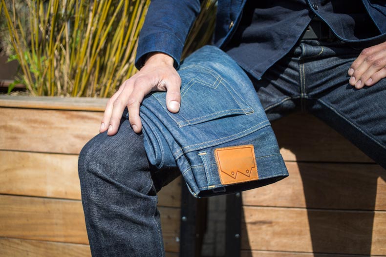 Buy Dark Indigo Ankle Denim Men's Jeans Online | Tistabene - Tistabene