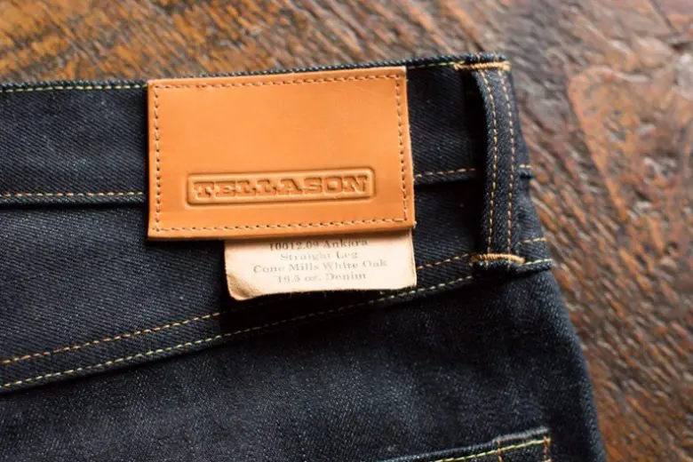 Cone Mills & Japanese Raw Selvage Denim Jeans Tagged The True Straight - Brave  Star Selvage