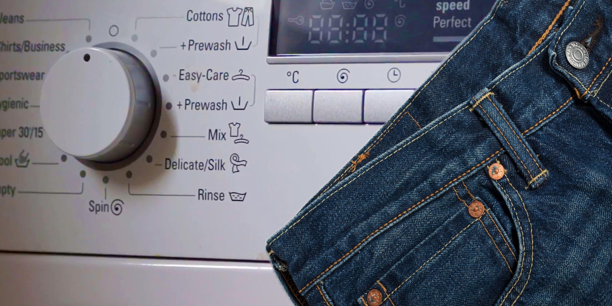 washing selvedge jeans