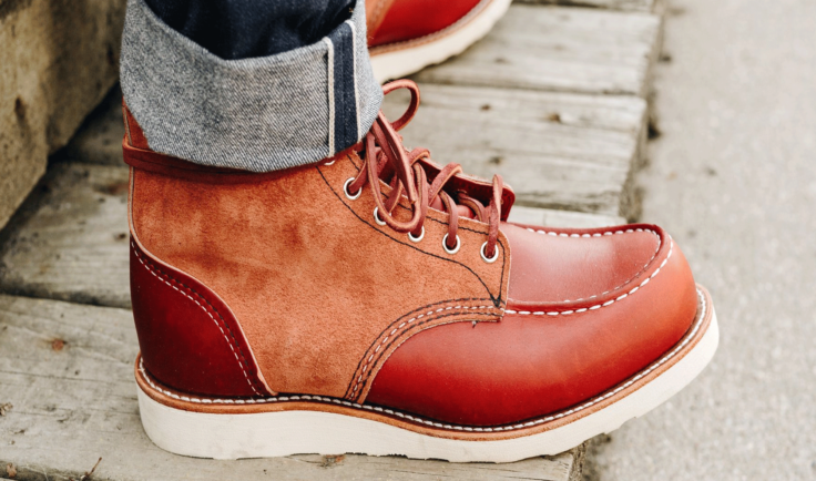 red wing moc toe boots sale