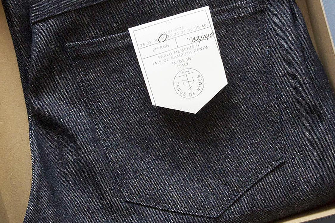 Tenue de Nîmes Drop Their Second Pair of Jeans - Rope Dye Crafted Goods